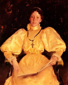 William Merritt Chase : The Golden Lady